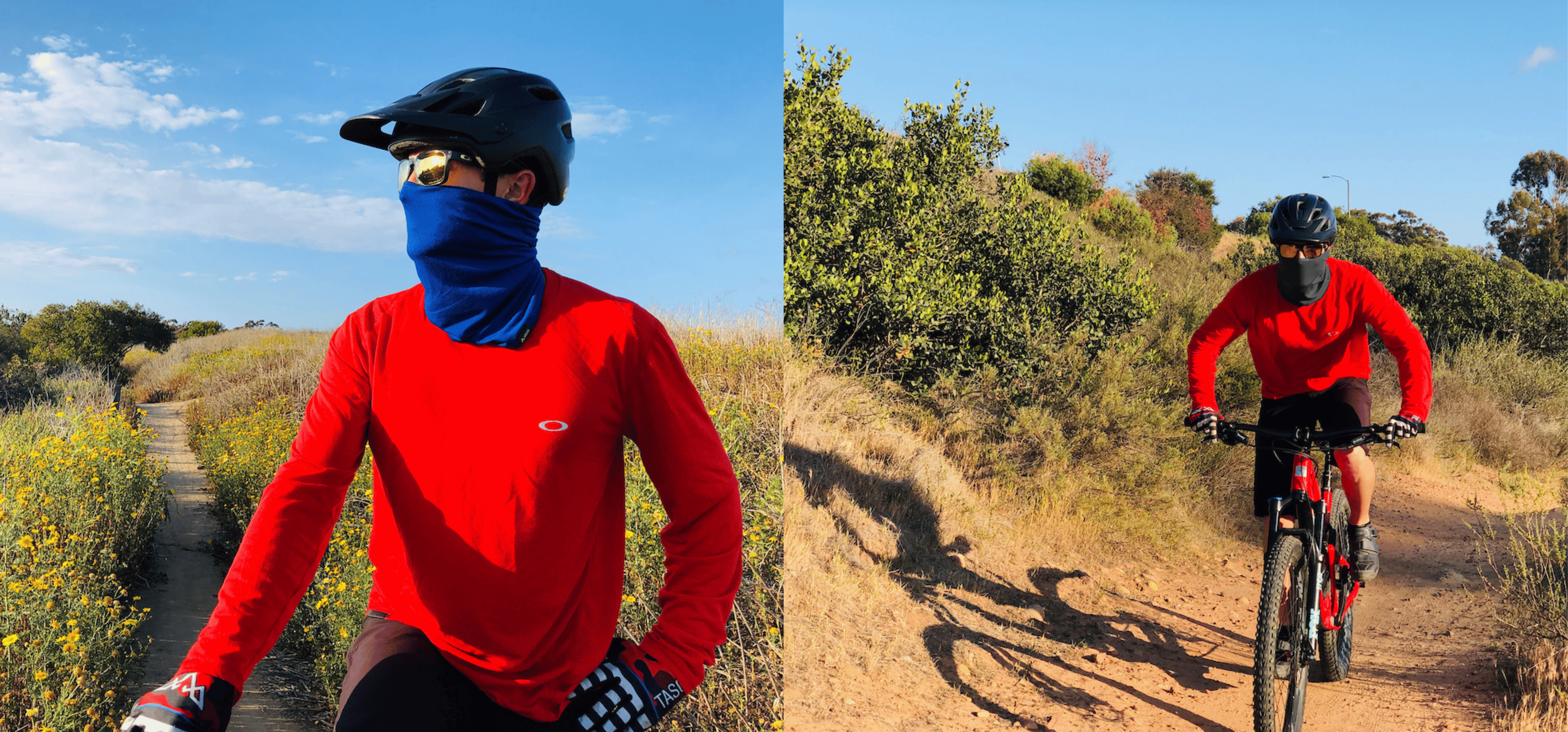 Lifestyle image for Cobalt Blue / Mask