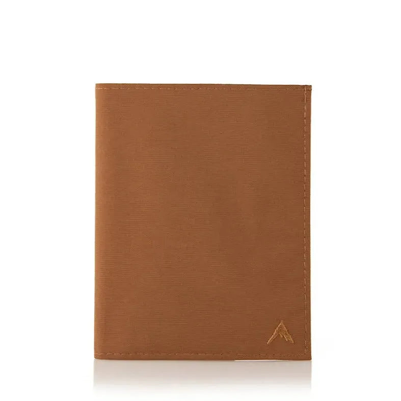 minimalist vegan nylon wallet  brown brown-mule-collection