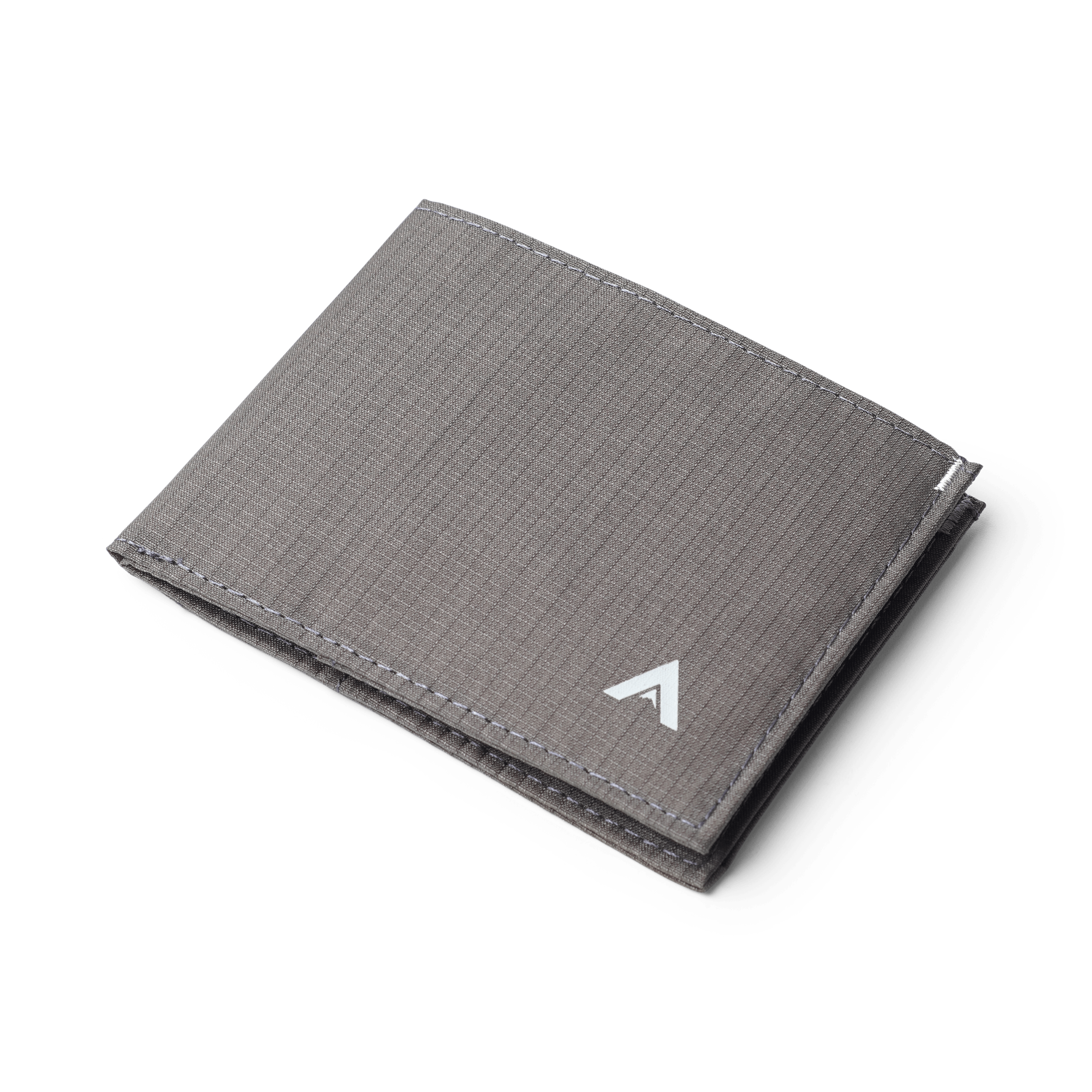 Gray Allett wallet with a Allett logo on a transparent background