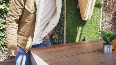 Trifold Wallet - indigo-blue cala-green - jet-black